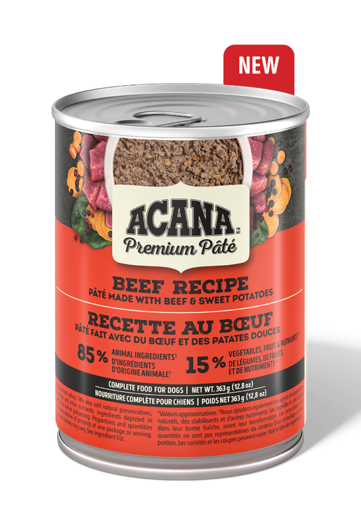ACANA PREMIUM PÂTÉ™, Beef Recipe